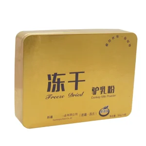 Custom Printed Recycled Food Grade Rectangular Candy Tin Box
