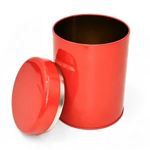 Custom Printed Round Metal Tin Cans with Airtight Food Grade Round Packaging Made of Metal Tin