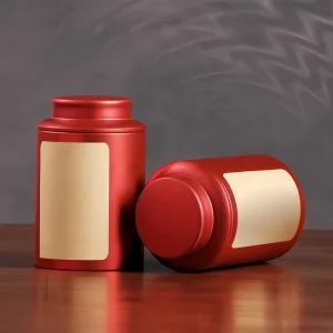 Custom Printed Round Tinplate Metal Cans for Tea, Sugar, Pet Food, Snacks, Candy, Chocolate, Cookies, and Cake
