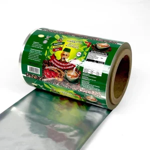 Custom Printed Soft Aluminum Foil Roll Film, Laminated Food Packaging for Snacks, Candies, Cookies, and Sachets