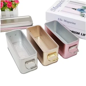Custom Printed Tinplate Tiramisu Tin Can Container 150x60x65mm Food Grade Cakes Candies Cookies Lock Sandwich Pizza Packaging