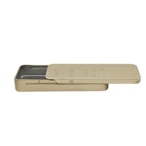 Custom Printed Trending Tinplate Slider Rectangular Tin Can Square Small Childproof Metal Tin Case for Rolls