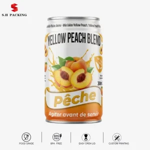 Custom Printing Drink Tin Cans From Manufacturing Metal Drink Cans Factory