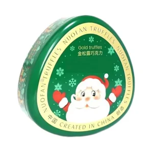 Custom Printing Heart Shape Metal Tin Box Candy Chocolate Gift Tin Container Factory Supply