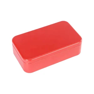 Custom Rectangular Food Grade Tinplate Gift Box for Flash Drives, Playing Cards, Candies and Throat Lozenges