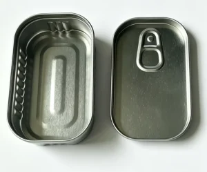 Custom Rectangular Tinplate Storage Box Reusable Metal Tin Container for Food, Tea, Coffee, and Gift Packaging