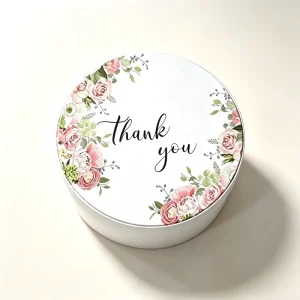 Custom Recyclable Tinplate Metal Gift Box for Holidays, Weddings, and Jewelry