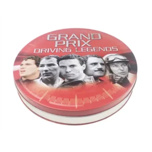 Custom Round Recyclable Tinplate Cans for Collecting or Storage