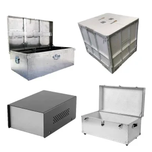 Custom Sheet Metal Box Manufacture and Making Metal Storage Cabinet With Lid Box