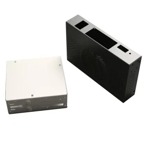 Custom Shell Electrical Metal Box Laser Metal Stainless Steel Enclosure Steel Bending Distribution Control Box Sheet Metal Case