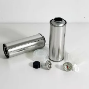 Custom Size 2K Tin Plate Aerosol Can Complete Set Empty for Spray Paint with Offset Printing ISO9001 Certified