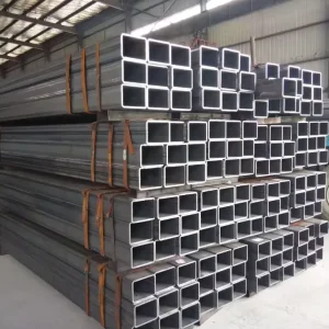 Custom Size Hot Rolled Black Iron Square and Rectangular Steel Tube Box Pipe
