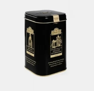 Custom Size Printed Food Grade Airtight Tea Coffee Storage Metal Tin Rectangular Tin Box Tea Metal Tin