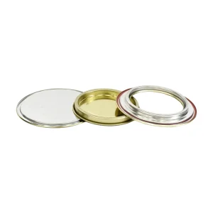 Custom Sizes Tinplate Top Cap Accessories for 0.75L Chemical Paint Round Metal Can