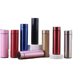 Custom Smart Temperature Display Stainless Steel Water Bottle with Logo Insulated Tea Water Bottle for Outdoor Sports