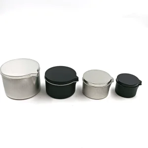 Custom Special Shape Recyclable Metal Tinplate Box with Lid for Gift Packaging of Scented Candles Tea or Spices