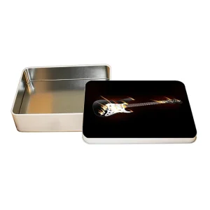 Custom Square Metal Coffee Tin Box Food Packaging
