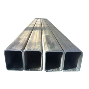Custom Square and Rectangular Steel Pipe Hollow Section Black Iron MS Pipe
