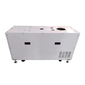 Custom Stainless Steel Sheet Metal Box with Powder-Coated Surface, Laser Cutting and Bending