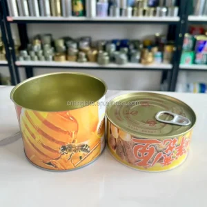 Custom Tin Cans Lined for Food Safety Food Grade Metal Tin Cans for Spices Manufacturer