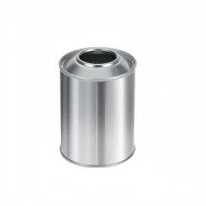 Custom Tinplate Metal Can with Spout Neck for Paint, Solvent, Adhesive, Lubricant and Chemical Liquid Packaging