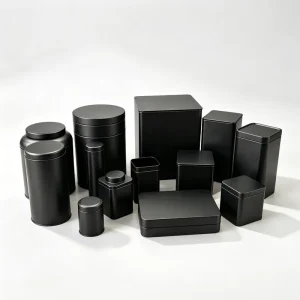 Custom Various Sized Food Grade Metal Box Multi-Shape Packaging Tin Cans for Candy Cookies Tea Coffee