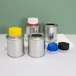 Custom logo 150ml 200ml 250ml Empty Metal Can Car Care Tin Can Fuel Additive Can for for Industrial Lubricant Package