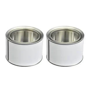 Customizable 1L Empty Tinplate Metal Cans Lever Lids Recycled Materials for Paint Chemical Packaging (Tin Container)