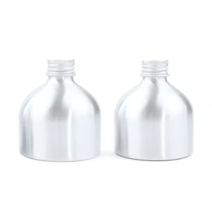 Customizable 250ml Aluminum Cosmetic Bottle and Metal Can with Hot Stamping