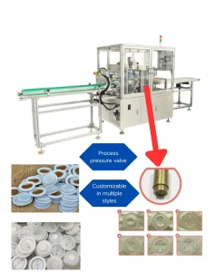 Customizable Automatic Sealing Machines for Plastic One Way Exhaust Valves of Coffee Tea Bags Pet Food Package