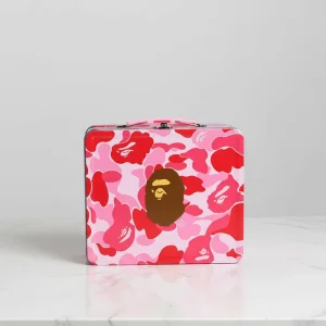 Customizable Chinese Moon Cake Tin Box with Handle, Metal Gift Packing Can