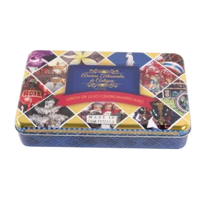 Customizable Colorful Metal Gift Box Chocolate Food Packaging Tin Box