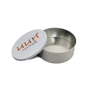Customizable Food Grade Biscuit Cake Candy Cookie Round Metal Tin Can Packaging Wedding Gift Boxes Packing Box Metal Box