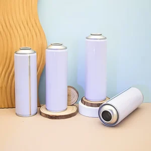 Customizable Refillable 200ml Empty Tinplate Aerosol Can with Offset Printing and Screw Lid for Air Freshener