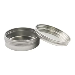 Customizable Round Metal Tin Box Empty Tinplate Storage Box for Candle Cake Cookie Gift Packaging with Printed Logo