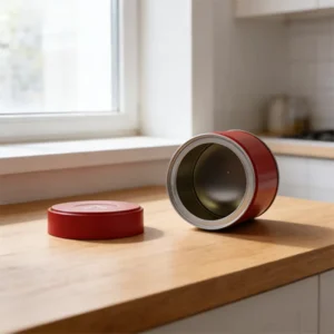 Customizable Stainless Steel Coffee Tin Cans Durable Metal Packaging for Fresh Ground Coffee and Coffee Beans Food Grade