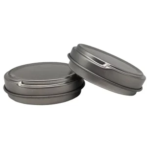 Customization Metal Tin Shoe Polish Press-to-open Round D75x21mm Storage Box Empty Tinplate Can Tin Box for Gift Craft