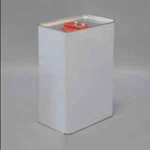 Customized 10L Oblong Tin Can for Refrigeration Oil Tinplate Container with Safety Seal for Chemical Liquid Packaging