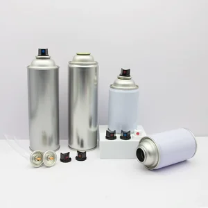 Customized 65mm Metal Spray Empty Can Graffiti Spray Paint Can Aerosol Spray Can Paint Spray Can with Female Valve Package