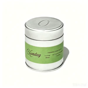 Customized 73 x 73MM Airtight Round Tin Canister with Inner Plug and Lid for Matcha, Coffee, and Tea