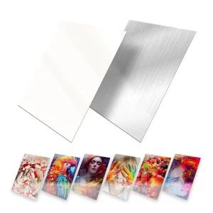 Customized Aluminum Sublimation Blanks Metal Sheet for Photo Printing