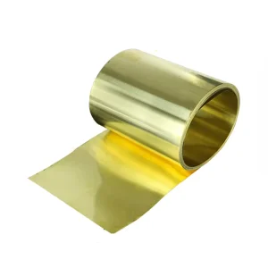 Customized Brass Strip Tape Coil Foil C22000 C2200 CuZn10 H90