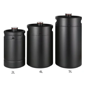 Customized Celebration Stainless Steel Draft Mini Beer Keg Homebrew Mini Kegs Installation Wine Beer Mini Keg