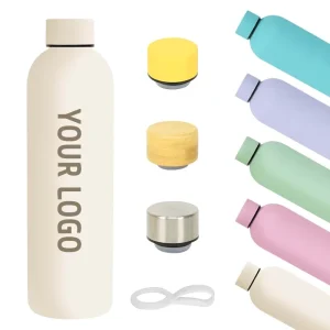 Customized Color logo 500ml Reusable Gym Sport Metal Bottles Sublimation Stainless Steel Vacuum Drinking Water Bottle for Travel