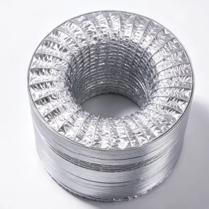 Customized Hvac System air Conditioning Aluminum Foil Fiberglass Insulated Flexible Duct