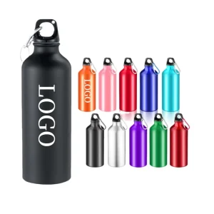 Customized Logo Aluminum Bottles Cup 400 500 600 750 1000ml Aluminum Cycling Water Bottes