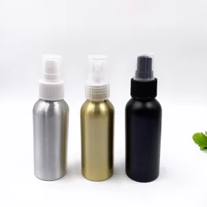Customized Metal Silver 100ml 200ml 250ml 300ml 400ml 500ml 1l Bottle Aluminum Aluminum Trigger Spray Bottle