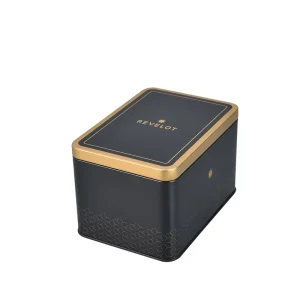 Customized OEM ODM High Quality Custom Printing Rectangle Metal Tin Box with Double Seal Lid