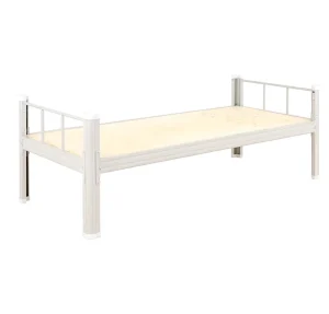 Customized Size Strong Structure Metal Frame Bed Minimalist Design for Home Furniture Workshop or Warehouse Use Assembled