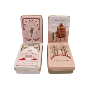 Customized Square Soap Box Metal Gift Storage Box Daily Necessities Storage Iron Box